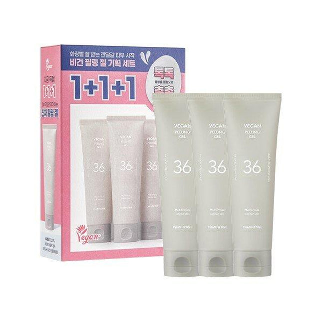 CHARMZONE Vegan Peeling Gel Special Set 120mL*3ea
