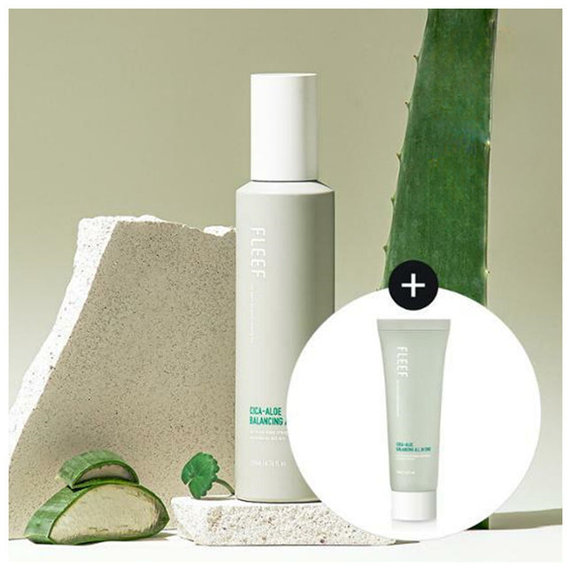 FLEEF Cica-Aloe Balanced All-in-One Lotion (with product 200 ml + 50 ml additional)