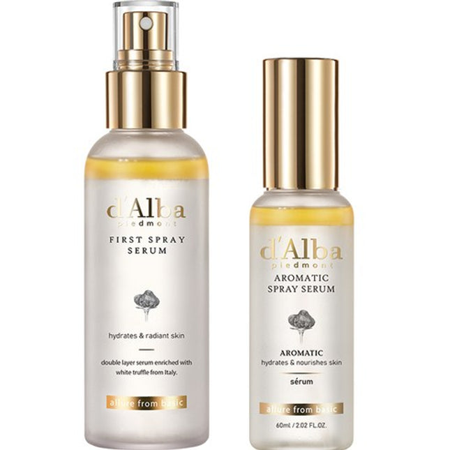 d'Alba First Spray Serum Original & Premium Vegan Mist Serum Gift Set