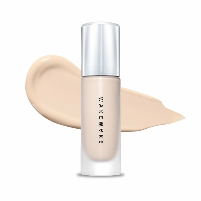 WAKEMAKE Water Velvet Cover Foundation 30mL #17 Pale Limited Set (+BB Cream)