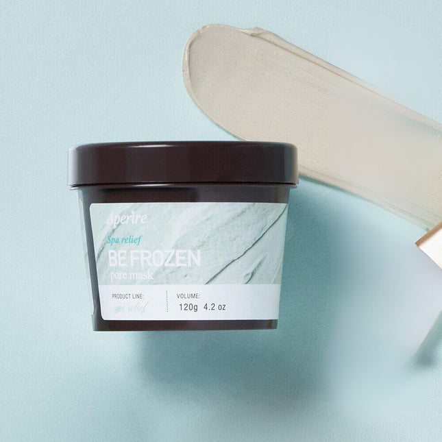 Aperire Spa Relief Be Frozen Pore Mask Special Set (+Pack Brush)