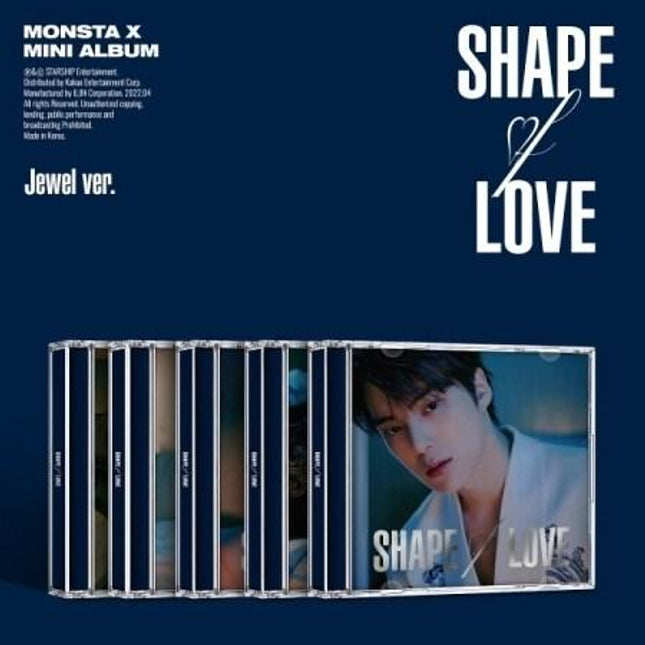 [Random] MONSTA X - SHAPE OF LOVE (11TH MINI ALBUM) JEWEL VER.