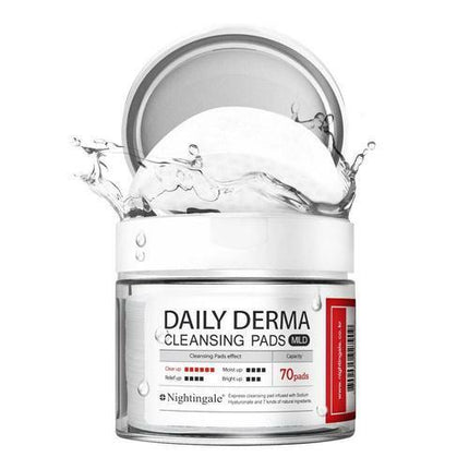 Nightingale Daily Derma Cleansing Pads Mild 70 Sheets