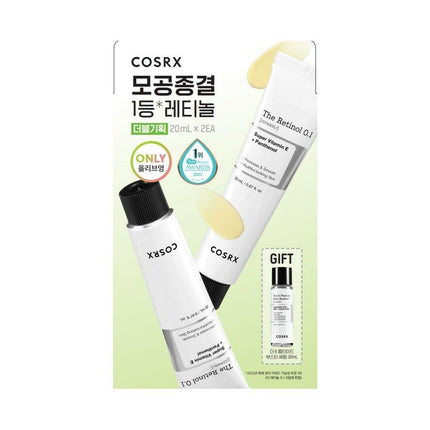 COSRX The Retinol 0.1 Cream 20ml Double Set( +Peptide Serum 30ml)