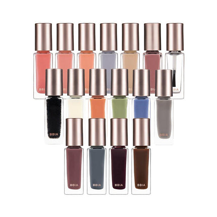 BBIA Ready To Wear Nail Polish 7 Colors