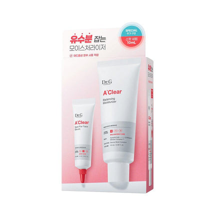 Dr.G A'Clear Balancing Moisturizer 70mL Special Set (+Spot for Face Serum 10mL)