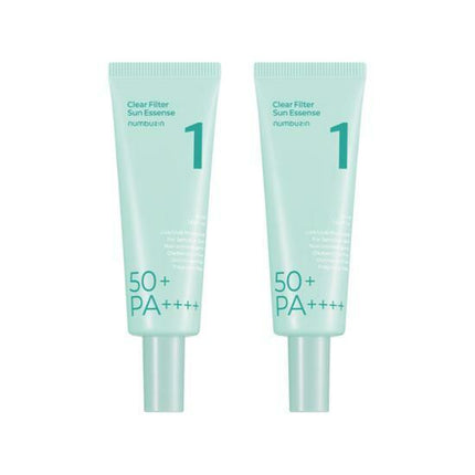 [Duo Set] numbuzin No. 1 Pure-full Calming Water Sunscreen SPF50 PA++++ 50mL + 50mL Duo Set