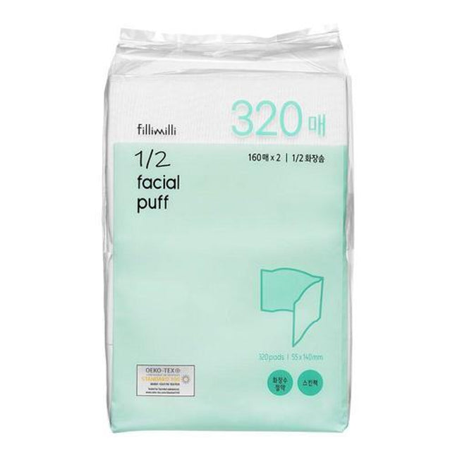 Fillimilli 1/2 Facial Puff 320 Pieces