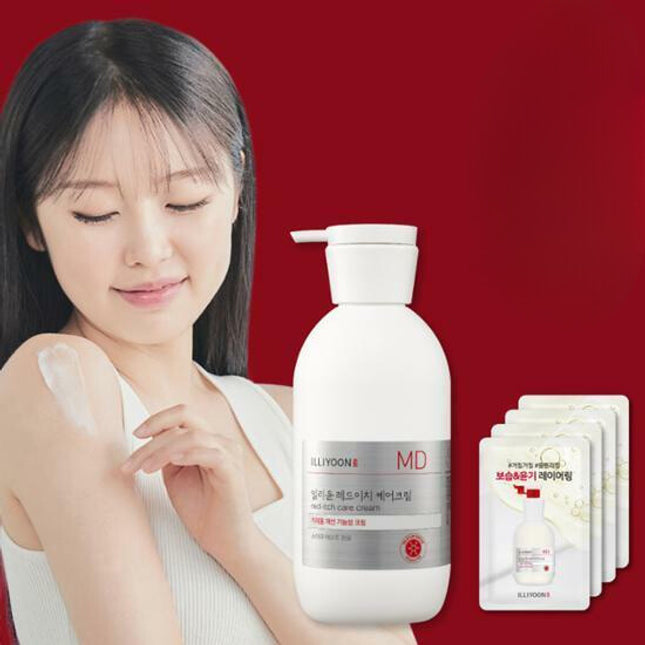 ILLIYOON MD Red-itchy Care Cream 330mL Special Set (Red-ichy Oil 20mL)