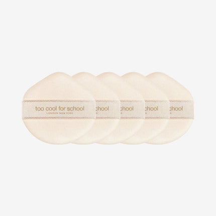 too cool for school Fixing Nude Cushion Air Puff 5P