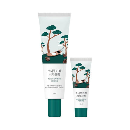 ROUND LAB Pine Tree Soothing Cica Cream 50mL Set (+Cream 10mL)