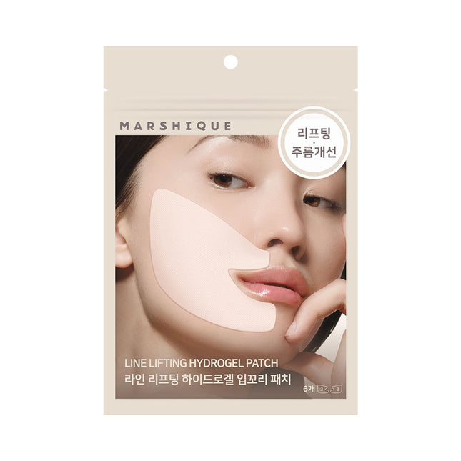 MARSHIQUE Line Lifting Hydrogel Patch For Smile Zone 6ea
