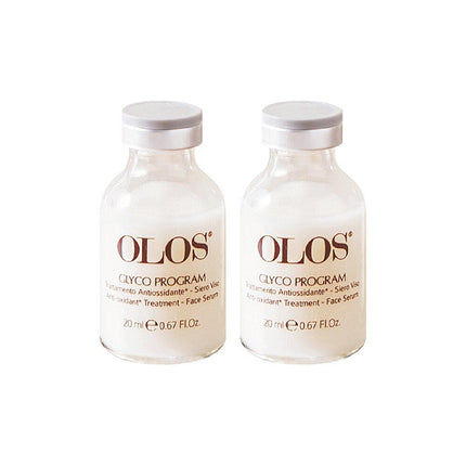 OLOS Glyco Anti-oxidant Treatment Face Serum 20mL (Duo Set)