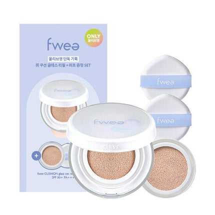 fwee Cushion Glass Refill Set (Special Gift: Puff)