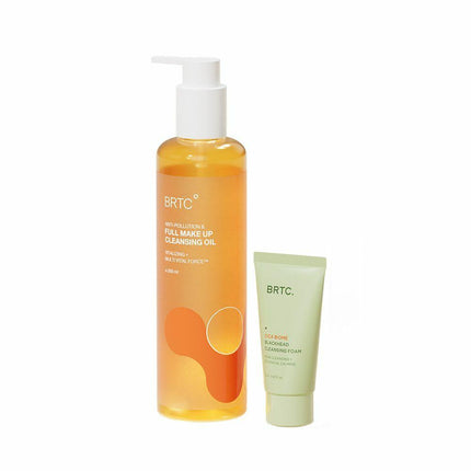 BRTC Anti-Pollution & Full Make Up Cleansing Oil 300mL Special Set (+ Cleansing Foam 20mL)