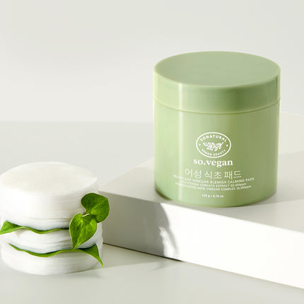 So Natural So Heart Leaf Vinegar Blemish Calming Pad 135g 70p