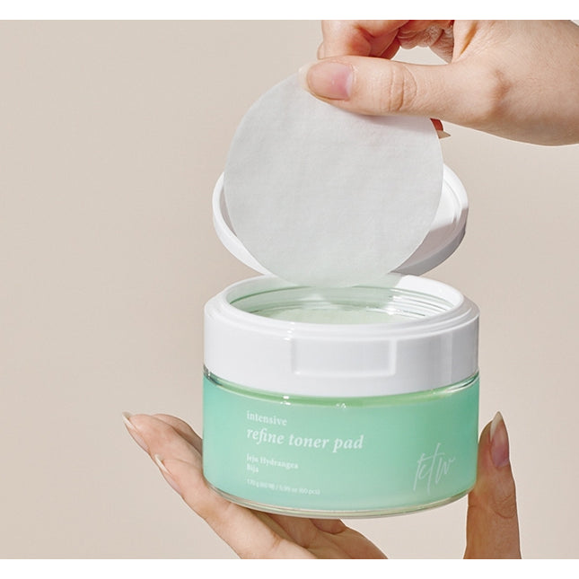 KTW Intensive Eoseongcho Weak Acid Cotton Vegan Toner Pads 60 sheets