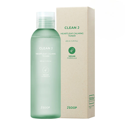 J-Sup Clean J Vegan Hoseongcho Soothing Toner 200ml