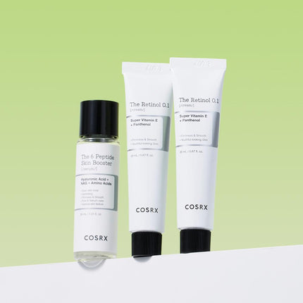 COSRX The Retinol 0.1 Cream 20ml Double Set( +Peptide Serum 30ml)