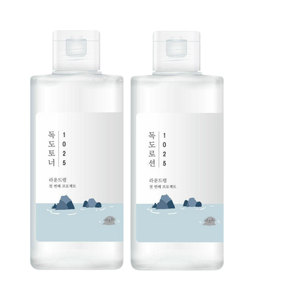 ROUND LAB 1025 Dokdo Toner 200mL + Lotion 200mL Special Set