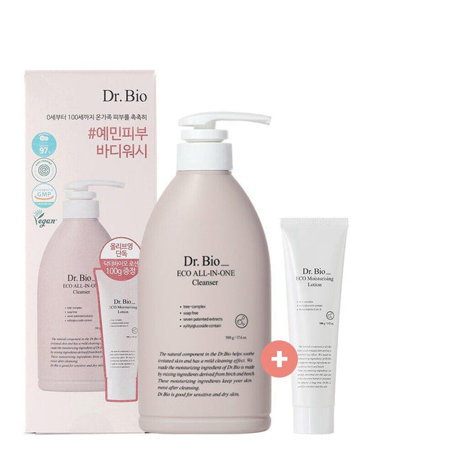 Dr. Bio Eco All-In-One Cleanser 500mL (+Free Gift Lotion 100mL)