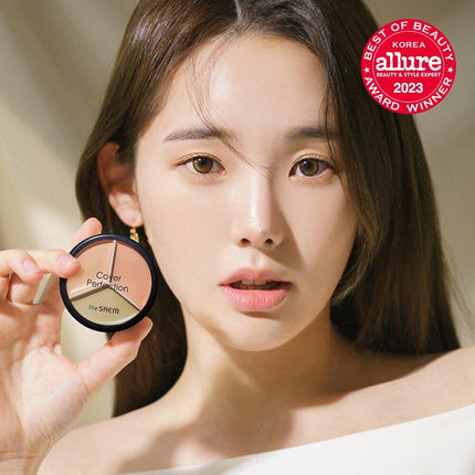 The SAEM Cover Perfection Triple Pot Concealer 4 Colors