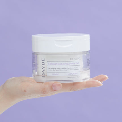 Davy soothing moisture pure cotton pad 100p