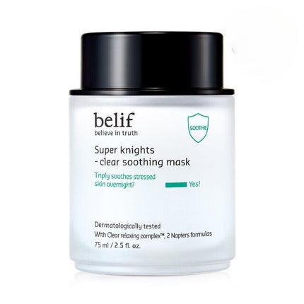 belif Super Knights Clear Soothing Mask 75mL