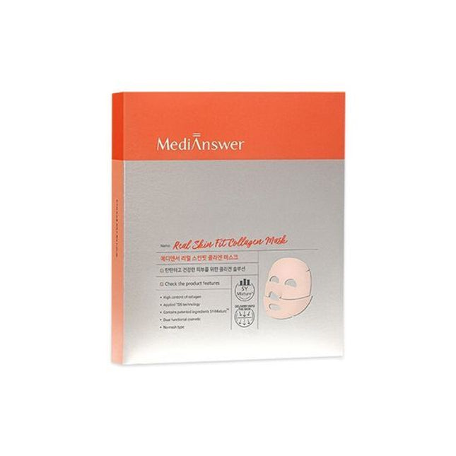 MediAnswer Real Skin Fit Collagen Mask Sheet 4ea
