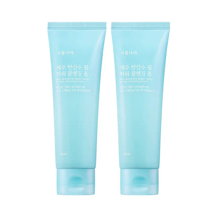 Singmulnara Jeju Sparkling Water Power Whip Cleansing Foam Double Pack 120ml+120ml