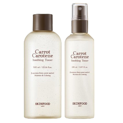 SKINFOOD Carrot Carotene Soothing Toner 300ml + 150ml