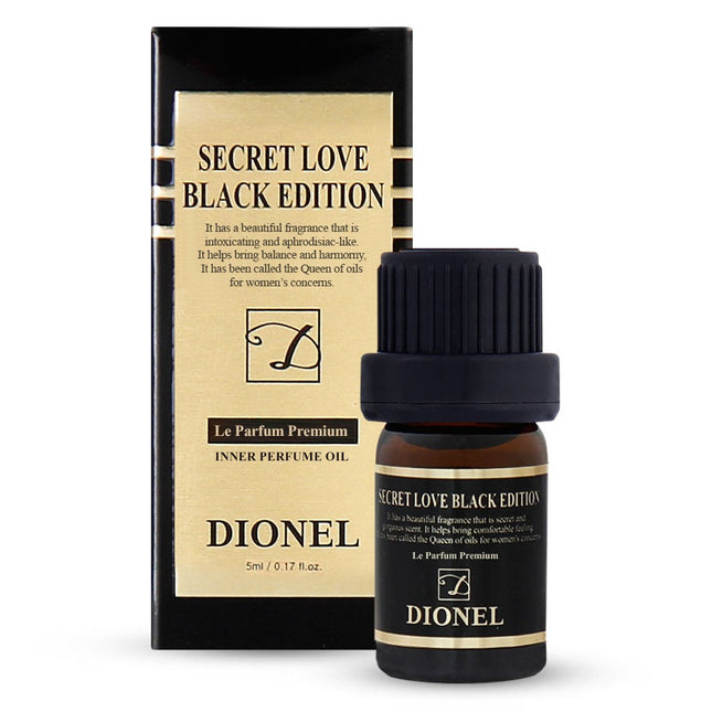 Dionel Secret Love Feminine Hygiene Perfume Cleanser Black Edition 5ml