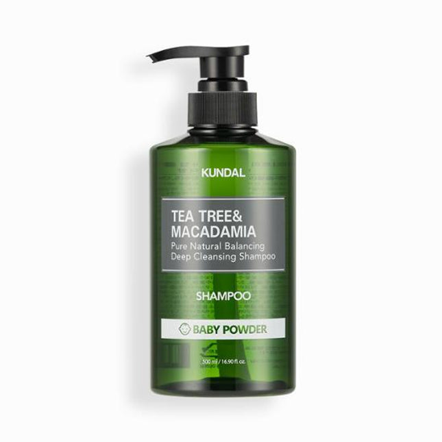 KUNDAL Tea Tree & Macadamia Deep Cleansing Shampoo 500ml (one of 4 scents)