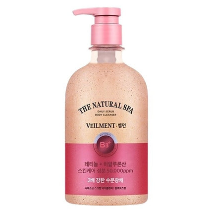ON:THE BODY VEILMENT Natural Spa Daily Scrub Body Cleanser 400ml