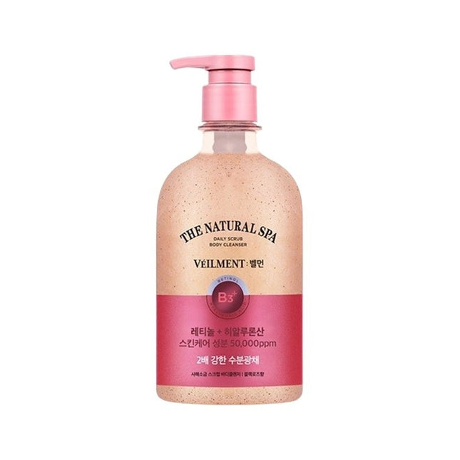 ON:THE BODY VEILMENT Natural Spa Daily Scrub Body Cleanser 400ml