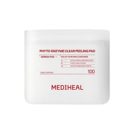 MEDIHEAL Phyto-Enzyme Clear Peeling Pad 100P Double Pack