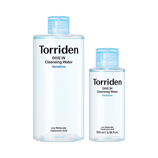 Torriden Dive-In Low Molecule Hyaluronic Acid Cleansing Water 400mL Special Set (+100mL)