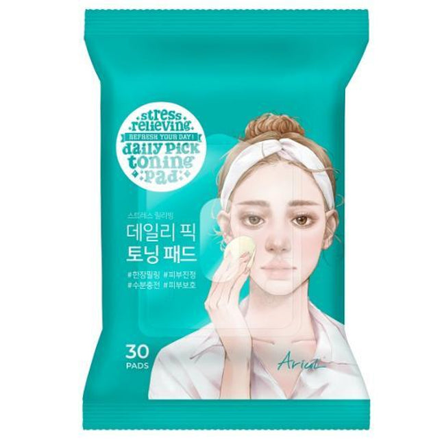 Ariul Stress Relieving Daily Pick Toning Pad 30 Sheets