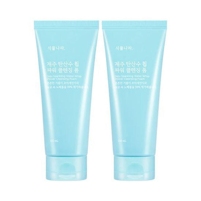 Singmulnara Jeju Sparkling Water Power Whip Cleansing Foam_Double Pack 150ml+150ml