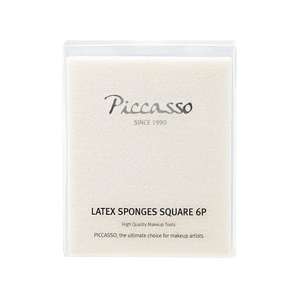 PICCASSO Latex Sponges Square 6P