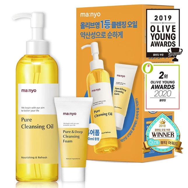 ma:nyo Pure Cleansing Oil 200mL Special Set (+Pure & Deep Cleasning Foam 20mL)