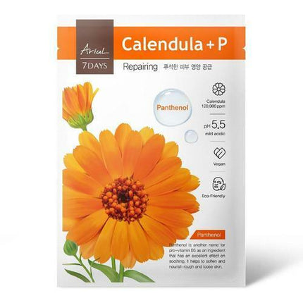 Ariul 7 Days Calendula + P Repairing Mask Sheet 1 Sheet