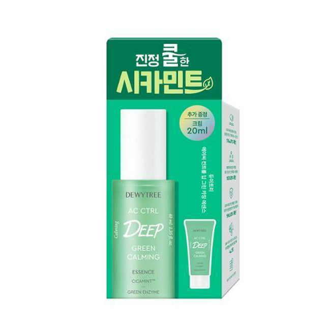 Dewytree AC Control Deep Green Calming Essence Special Set (40mL+Cream 20mL)