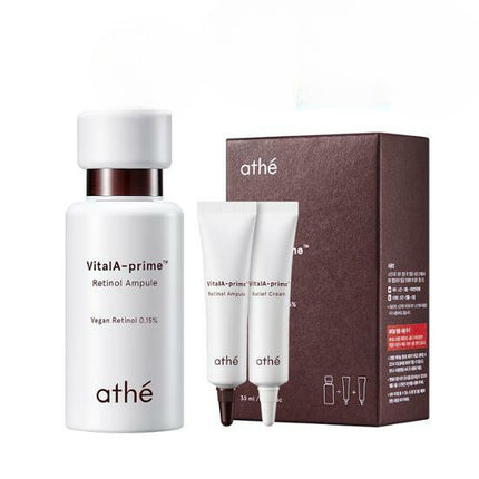 athe Vital A-prime Retinol Ampule Special Set (Ampule 10mL + Cream 10mL)