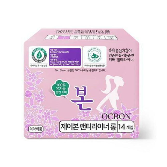 OC BON Ultra Slim Pantyliners Long 14 Ct.