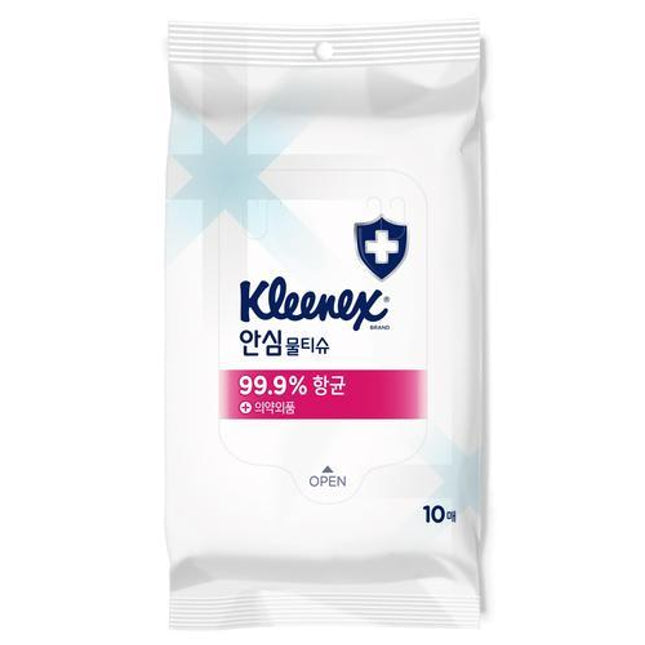 Kleenex Antibacterial Wet Wipes 10 Sheets