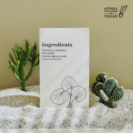 ongredients Centella Asiatica 95% Mask Sheet 1ea