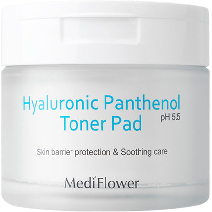 Medi Flower Hyaluronic Panthenol Toner Pads 60p