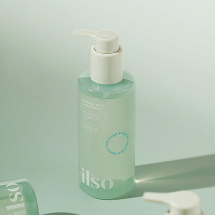 ilso Natural Mild Cleansing Oil 200mL Special Set (+Dual Clean Brush)