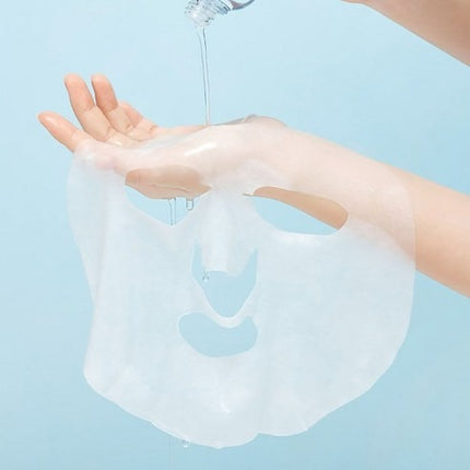 WELLAGE Real Hyaluronic BLUE Ampoule Mask Sheet (Choose 1: 5P or 10P)